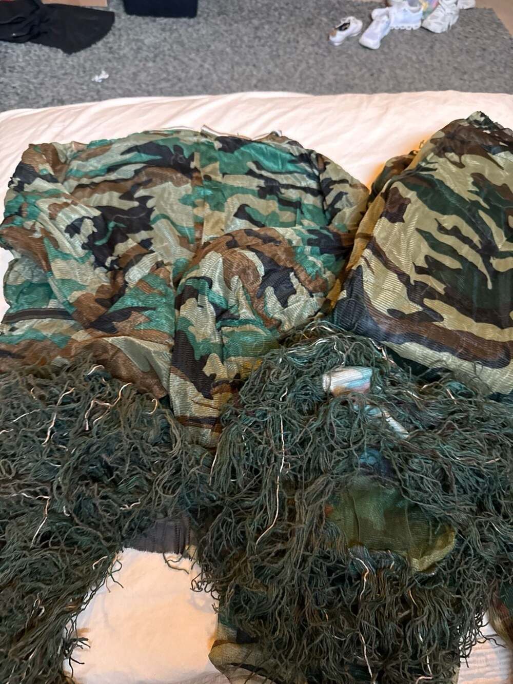 Ghillie  Fall Forest Full Green M/L hunting